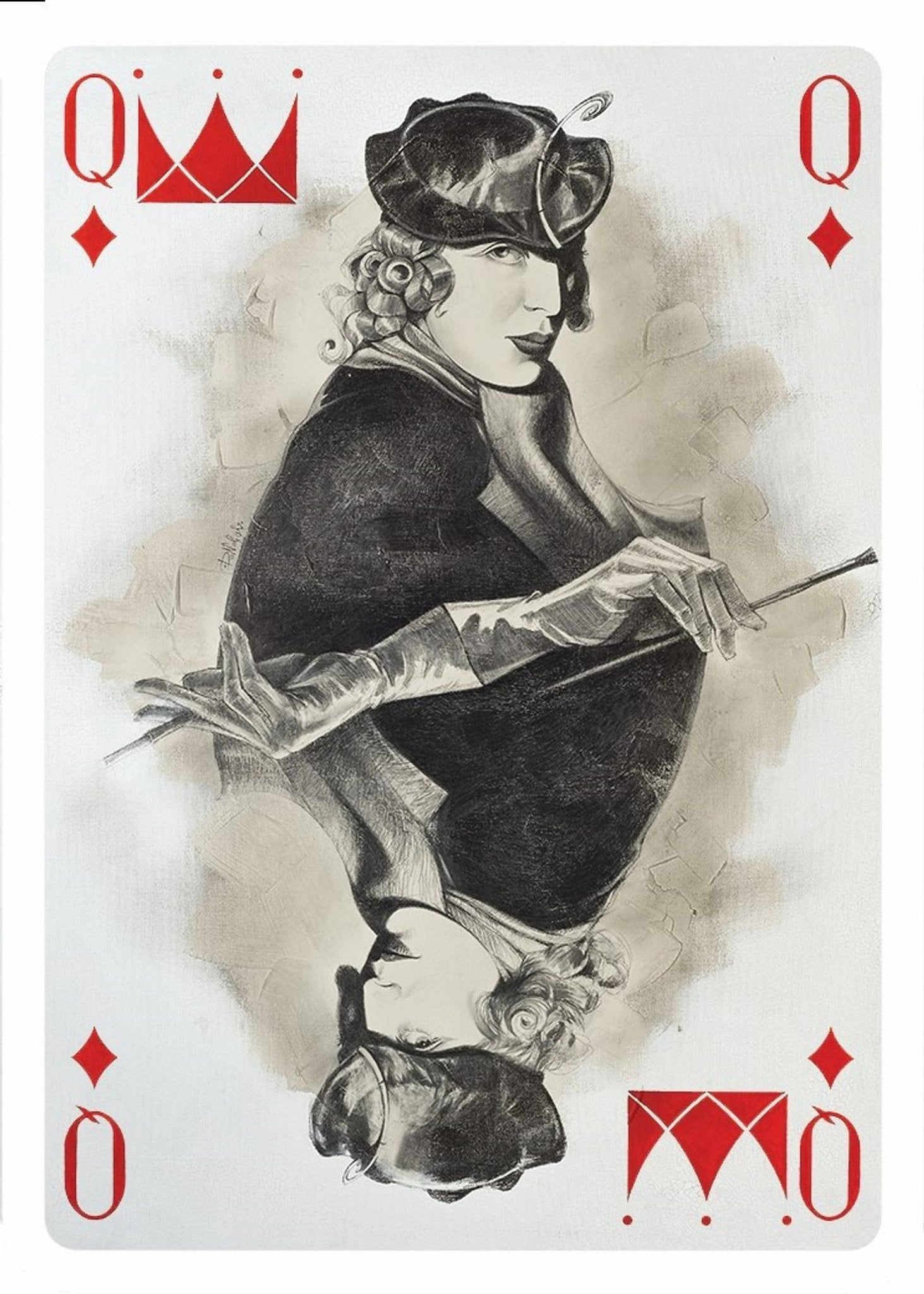 Queen of Diamonds (Tamara de Lempicka) - Side A