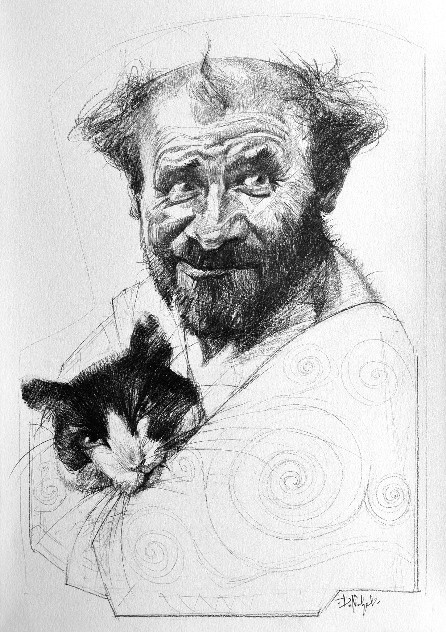 Persona Satyricona drawing