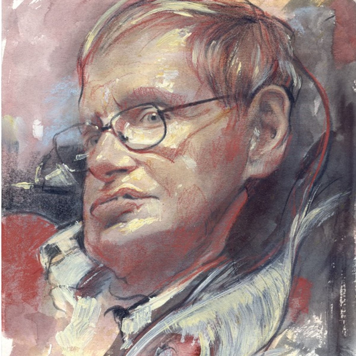 Stephen Hawking portrait