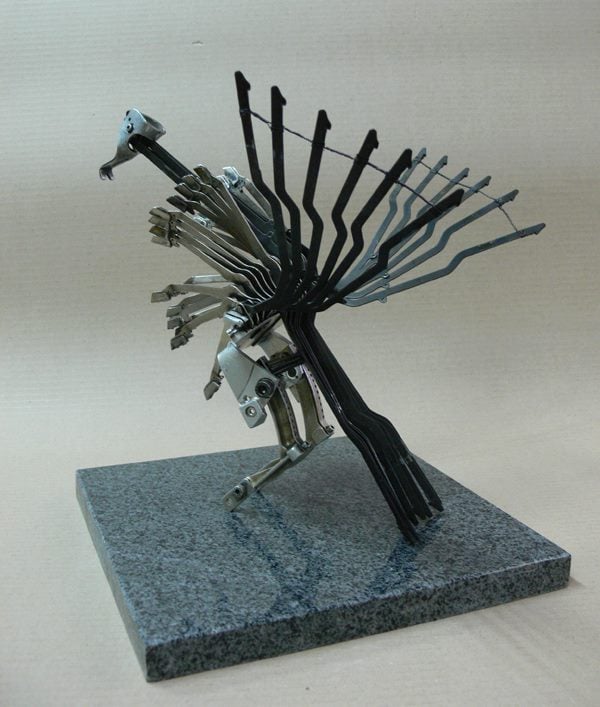 Graphic Stage sculpture